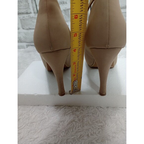 Flourish nude Pumps Ankle Strap  Heels Size 10 - Picture 5 of 9